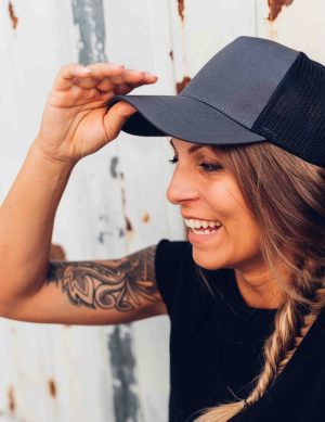 Jockey Atlantis Rapper Cotton – Gorro trucker de 5 paneles para personalización